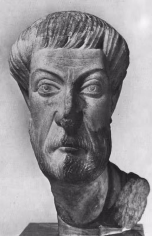 un ritratto scultoreo di Eutropio